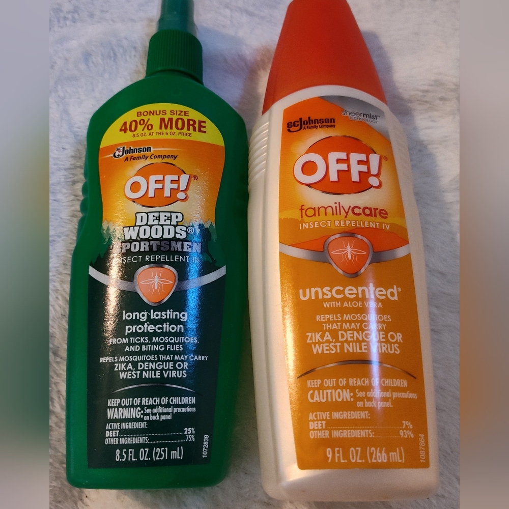 NEW!! OFF Bug Repellent Set